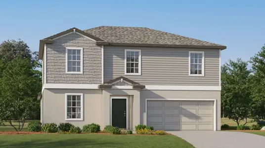 New construction Single-Family house 9022 Gulf Shore Ter, Parrish, FL 34219 plan Raleigh - image