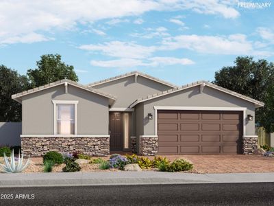 New construction Single-Family house 4281 W Hannah St, San Tan Valley, AZ 85144 Avery- photo 0