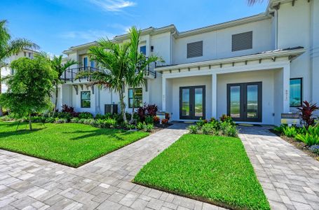 New construction Townhouse house 6416 Sea Lavender Drive, Bradenton, FL 34210 - photo 0