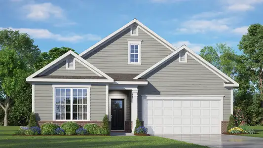 New construction Single-Family house 1607 Abberly Pl, Swepsonville, NC 27253 plan Clifton - image