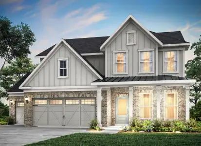 New construction Single-Family house 5495 Julep Ct, Cumming, GA 30028 plan Continental - image