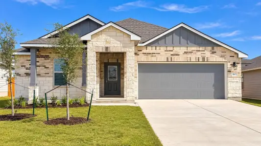 New construction Single-Family house 1947 Caponier St, Nolanville, TX 76559 plan Prescott - image