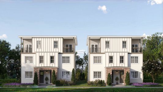 New construction Townhouse house 251 Nesbitt Ln, Nashville, TN 37115 plan The Eason - image