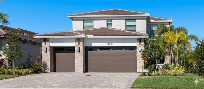 New construction Single-Family house 12510 Solano Bay Cir, Palm Beach Gardens, FL 33412 - image