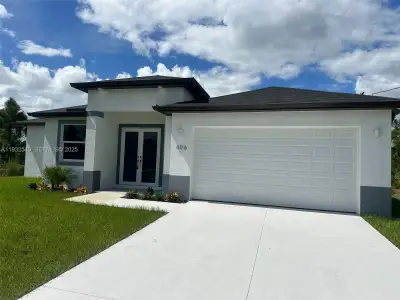 New construction Single-Family house 406 Genoa Ave S, Lehigh Acres, FL 33974 - image