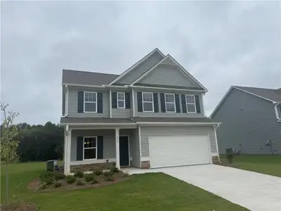 New construction Single-Family house 215 Hampton Hollow Dr, Jefferson, GA 30549 plan Turnbridge - image