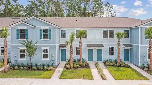 New construction Townhouse house 289 Ayamonte Rd, St. Augustine, FL 32084 plan Jackson - image