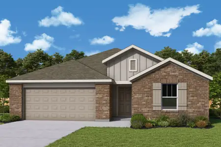 New construction Single-Family house 6555 Monument Hill Ct, Manvel, TX 77578 plan Chorus - image