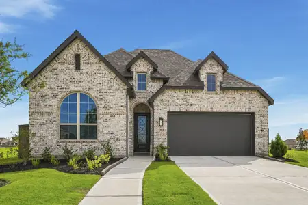 New construction Single-Family house 12227 Hudson Dr, Mont Belvieu, TX 77523 plan Denton - image