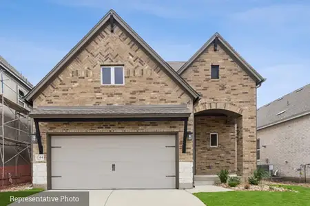 New construction Single-Family house 1404 Hartley Dr, Leander, TX 78641 plan The Marshall - image