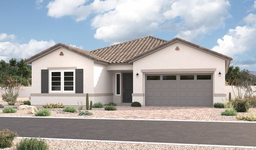 New construction Single-Family house 15832 W Desert Hollow Dr, Surprise, AZ 85387 plan Cassandra - image