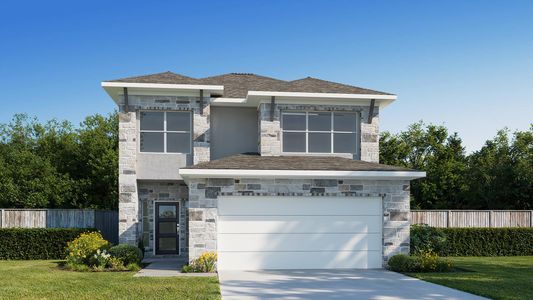New construction Single-Family house 304 Covered Bridge Trl, Liberty Hill, TX 78642 plan 2384W - image