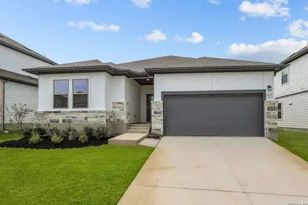 New construction Single-Family house 8332 Rocket Vw, San Antonio, TX 78263 plan Young - image