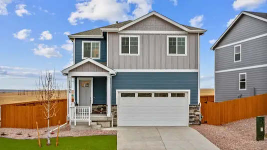 New construction Single-Family house 6128 Alpine Ridge Dr, Colorado Springs, CO 80925 plan EDMON - image