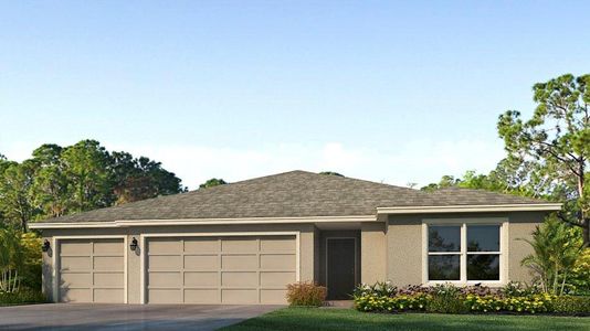 New construction Single-Family house 13135 Bending Creek Trl, Palmetto, FL 34221 - image