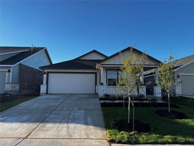 New construction Single-Family house 587 Avre Loop, Kyle, TX 78640 Mason- photo 0