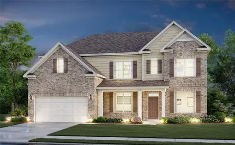 New construction Single-Family house 328 Arwen Dr, McDonough, GA 30252 plan Hickory - image