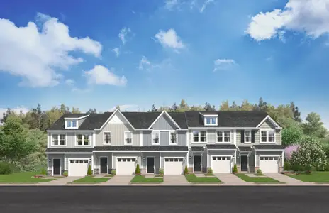 New construction Townhouse house 9721 Hutchinson Ln, Charlotte, NC 28216 plan The Amara - image