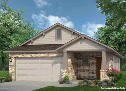 New construction Single-Family house 31135 Cass River Ln, Waller, TX 77484 plan Mustang Meadows 1533 - image