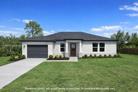 New construction Single-Family house 2401 E 11Th St, Lehigh Acres, FL 33936 - image