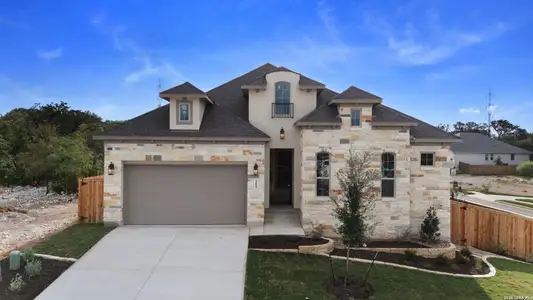New construction Single-Family house 165 Allin Oaks, Universal City, TX 78148 plan Bordeaux - image