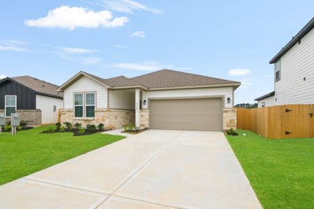 New construction Single-Family house 9707 Caney Bend Rd, Conroe, TX 77303 plan Davis - image