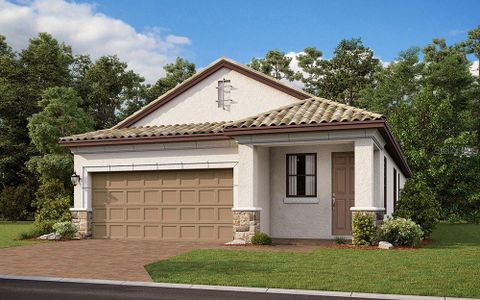 New construction Single-Family house 1352 Lombardi Court, Poinciana, FL 34759 Salina- photo 0