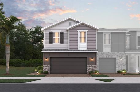 New construction Townhouse house 1633 Greenleaf Woods Cv, Oviedo, FL 32765 - image