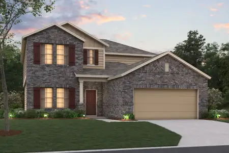 New construction Single-Family house 7407 Toledo Bnd, San Antonio, TX 78252 plan Magellan - 40' Smart Series - image