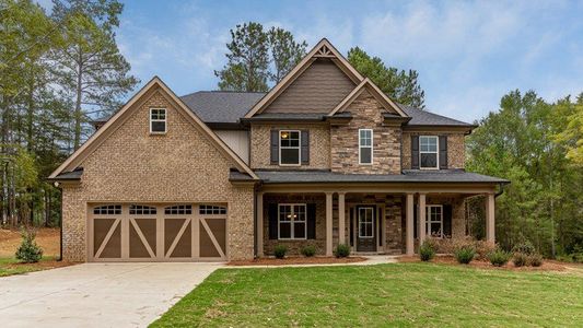 New construction Single-Family house 1112 Moss Side Way, Hoschton, GA 30548 - photo 0