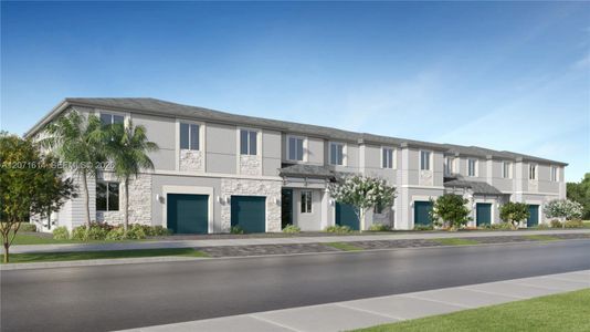 New construction Townhouse house 2351 Se 8 Ter, Homestead, FL 33035 - image
