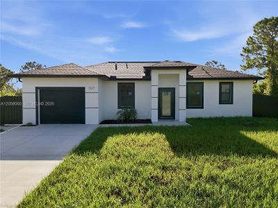 New construction Single-Family house 707 Bahama Ave S, Lehigh Acres, FL 33974 - image