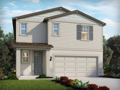 New construction Single-Family house 1844 Brekey Wy, Zephyrhills, FL 33541 plan Redwood - image