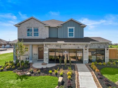 New construction Single-Family house 2568 Newport Breeze Drive, Katy, TX 77493 The Tierra B- photo 0