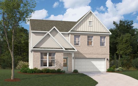 New construction Single-Family house 1880 Jordan Brook Dr, Lawrenceville, GA 30043 plan The Idlewild - image