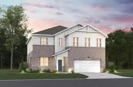 New construction Single-Family house 858 Rock Springs Rd, Lawrenceville, GA 30043 plan Newton - image