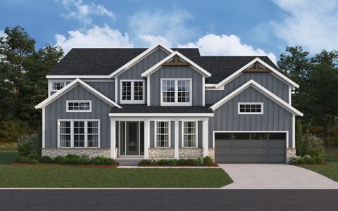 New construction Single-Family house 19 Clubview Dr, Hoschton, GA 30548 plan Paxton - image