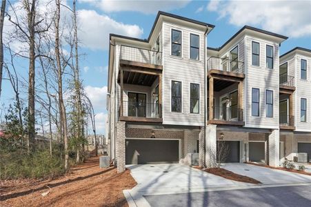 New construction Townhouse house 300 Crimson Pine Alley 9, Alpharetta, GA 30009 plan The Chamberlain - image