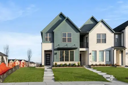 New construction Townhouse house 2527 Huxley Mews, Allen, TX 75013 plan Larson - image