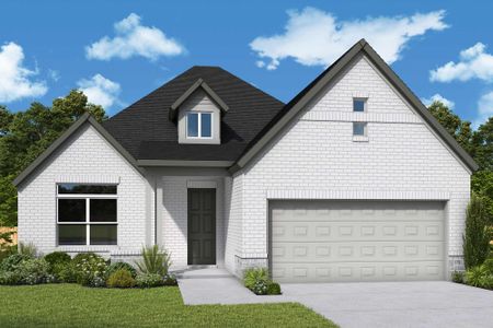 New construction Single-Family house 633 Barrel Oak Dr, League City, TX 77573 plan The Periwinkle - image