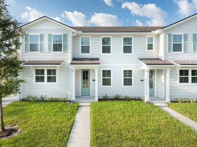 New construction Townhouse house 113 Cordelle St, St. Johns, FL 32259 Burbank- photo 0