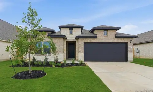 New construction Single-Family house 217 Spanish Oak, Castroville, TX 78009 plan Morgan - image