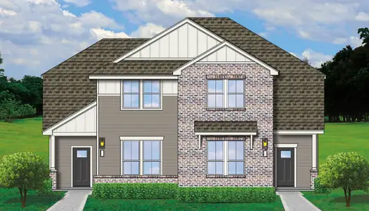 New construction Duplex house 138 International St, Buda, TX 78610 plan Madrone - image