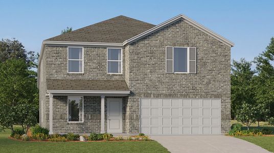 New construction Single-Family house 5123 Palo Duro, Marion, TX 78124 plan Sherman - image
