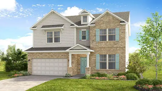 New construction Single-Family house 11 Bennett Farm Dr, Loganville, GA 30052 Kirkwood- photo 0
