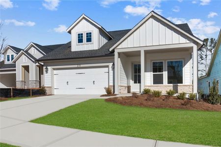 New construction Single-Family house 215 Strawberry Ln, Woodstock, GA 30189 The Cartwright II- photo 32 32