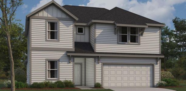 New construction Single-Family house 12200 Dillon Falls Dr, Austin, TX 78747 Caprock - Smart Series- photo 0