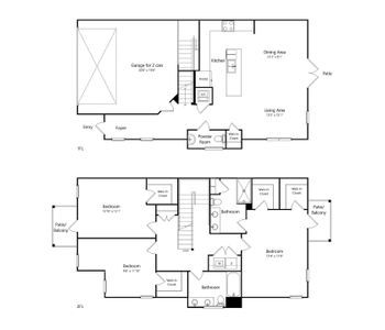 Greenville 2D Floor plan