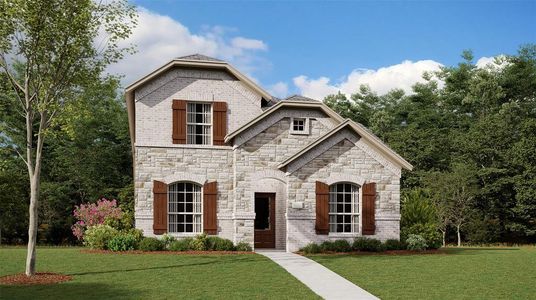 New construction Single-Family house 9933 Little Tree Lane, Fort Worth, TX 76179 Odessa- photo 0