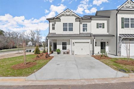 New construction Townhouse house 103 Kingfisher Street, Ball Ground, GA 30107 - photo 0